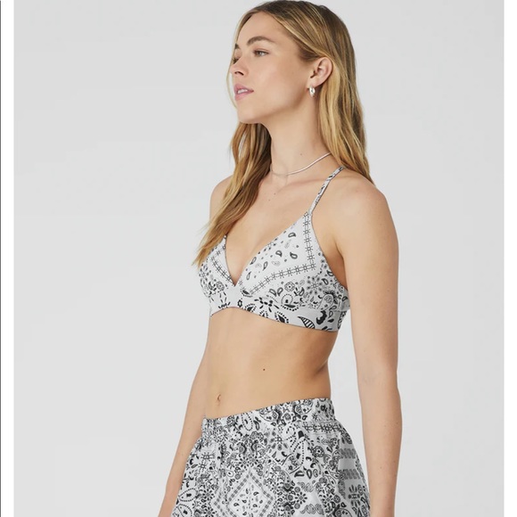 NWT Alo vapor bandana splendor bra - Picture 2 of 10
